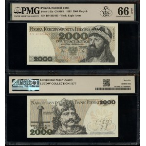 Polska, 2.000 złotych, 1.06.1982, seria BS