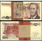 Poland, set: 100 x 100 zloty with NBP banderole, 1.06.1986, TA