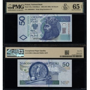 Poland, 50 zloty, 25.03.1994, AR series