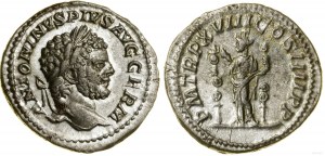 Roman Empire, denarius, 215, Rome