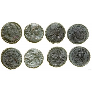 Římská říše, sada 4 x follis