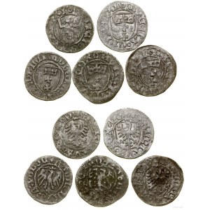 Pologne, ensemble de 5 x shillings
