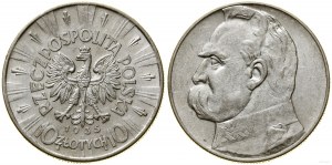 Polsko, 10 zlotých, 1935, Varšava