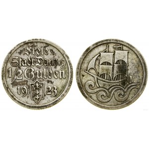 Polska, 1/2 guldena, 1923, Utrecht