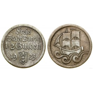 Polska, 1/2 guldena, 1923, Utrecht