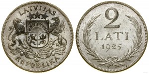 Lotyšsko, 2 políčka, 1925, Londýn