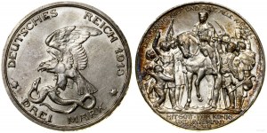 Německo, 3 marky, 1913, Berlín