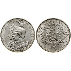Německo, 2 marky, 1901, Berlín