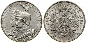 Germany, 2 marks, 1901, Berlin