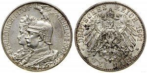 Germany, 2 marks, 1901, Berlin
