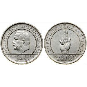 Niemcy, 3 marki, 1929 A, Berlin