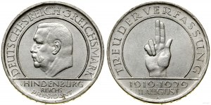 Německo, 3 marky, 1929 A, Berlín