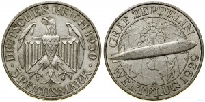 Německo, 3 marky, 1930 A, Berlín