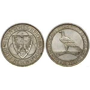 Niemcy, 3 marki, 1930 A, Berlin