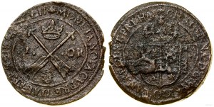 Švédsko, 1 öre, 1652, Säter