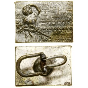 Austria, pin from an exhibition in Prague, 1908