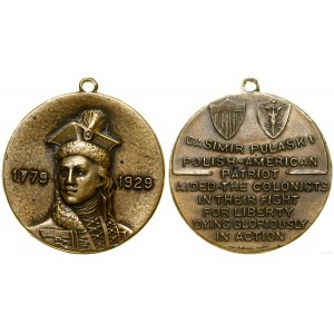 USA, pamětní odznak, 1929, Newark