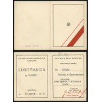 Poland, set of 4 ID cards, 1959-1961