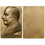 Poland, plaque - Gabriel Narutowicz, 1926