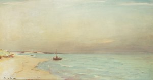 Marian Mokwa (1889 Malary - 1987 Sopot), Morze