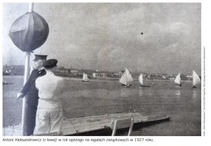 Antoni Aleksandrowicz (1868 Sanok - 1941 Warsaw), Regatta, 1931.