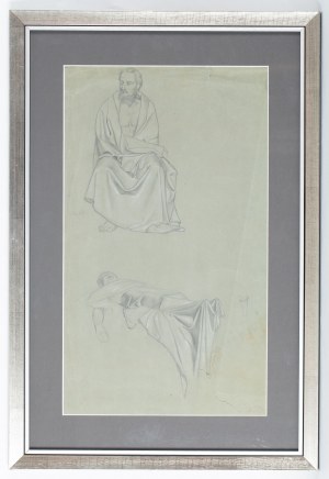 Jan Styka (1858 Lwów - 1925 Rzym), Studium starca do cyklu „Quo vadis”