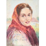 Erno Erb (1878 or 1890 Lviv - 1943 there), Girl in a shawl