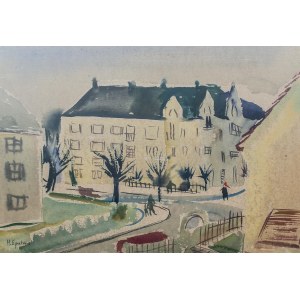 Henryk Epstein (1891 Lodž - 1944 Osvětim), Městská krajina