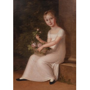 Christoph Suhr (1771-1842), Dziewczynka z kwiatami, 1807 r.
