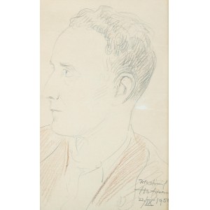 Wlastimil Hofman (1881 Prague - 1970 Szklarska Poreba), Portrait of a Man, 1950.