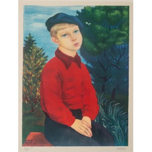 Moses Kisling (1891 Krakov - 1953 Sanary-sur-Mer), Chlapec v baretu