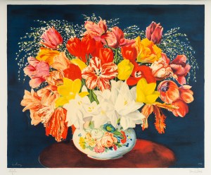Moses Kisling (1891 Krakov - 1953 Sanary-sur-Mer), Květiny