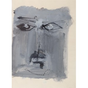 Roman Opałka (1931 Abbeville-Saint-Lucien - 2011 Rzym), Twarz, 1957
