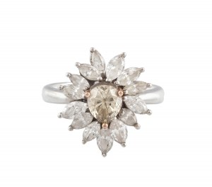 Diamond ring, contemporary