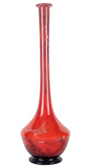 Váza, Francie, Lunéville, Muller Frères, 20. léta 20. století.