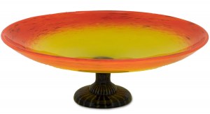 Talíř, Francie, Epinay-sur-Seine, Verreries Schneider, 1920-25