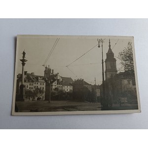 PHOTO WARSAW ZYGMUNT COLUMN