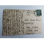 POHLEDNICE KOLOBRZEG OSTSEEBAD KOLBERG 1940, ZNÁMKA, POŠKOZENÁ, MÍRNĚ ODLEPENÁ