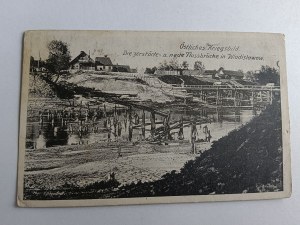 POHLEDNICE WLADISLAWOW, MOST, PŘEDVÁLEČNÝ 1916