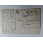 POCZTÓWKA WŁADYSŁAWÓW WLADISLAWOW, MOST, PRZEDWOJENNA 1916 R