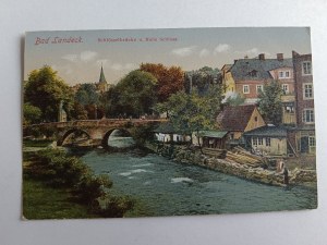 POHLEDNICE LANDEK ZDRÓJ BAD LANDECK MOST ZNÁMKA