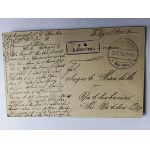 CARTE POSTALE ÉGLISE PAROISSIALE DE GRODNO AVANT LA GUERRE 1916