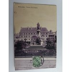 POSTCARD WARSAW MICKIEWICZ MONUMENT PRE-WAR STAMP 1910