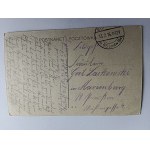 POSTKARTE WARSCHAU WARSCHAU PLATZ UND KIRCHE DES HEILIGEN ALEXANDER 1916
