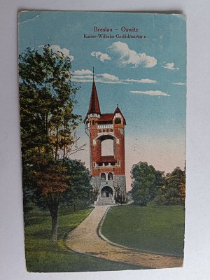 WROCŁAW BRESLAU OSOBOWICE OSWITZ, PŘEDVÁLEČNÝ ROK 1918