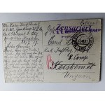 CARTE POSTALE GARE DE KRAKOW AVANT LA GUERRE 1917