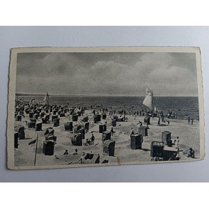 POHLEDNICE USTRONIE NADMORSKIE, KOŁOBRZEG, STÁTNÍ KOUPALIŠTĚ, ZNÁMKA, RAZÍTKO