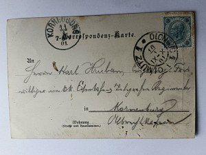 UMĚLECKÁ POHLEDNICE JÍZDNÍ KOLO KONĚ ARMÁDA, EXCELSIOR PNEUMATIC AFRIKA, PŘEDVÁLEČNÁ, ZNÁMKA, RAZÍTKO
