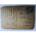 CARTE POSTALE SANOK KOŚCIÓŁ OO FRANCISKANÓW, TIMBRE, TIMBRE