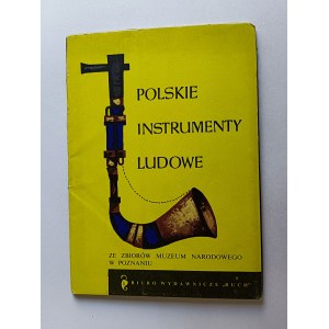 ENSEMBLE DE 9 CARTES POSTALES INSTRUMENTS FOLKLORIQUES POLONAIS, MUSÉE NATIONAL DE POZNAŃ, DUDUY, BASSE, LYRE, GAJDY